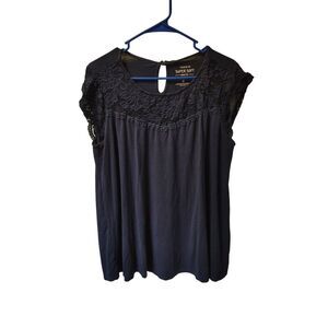 Torrid Super Soft Knits Women's Dark Blue Sleeveless Blouse Size‎ 0